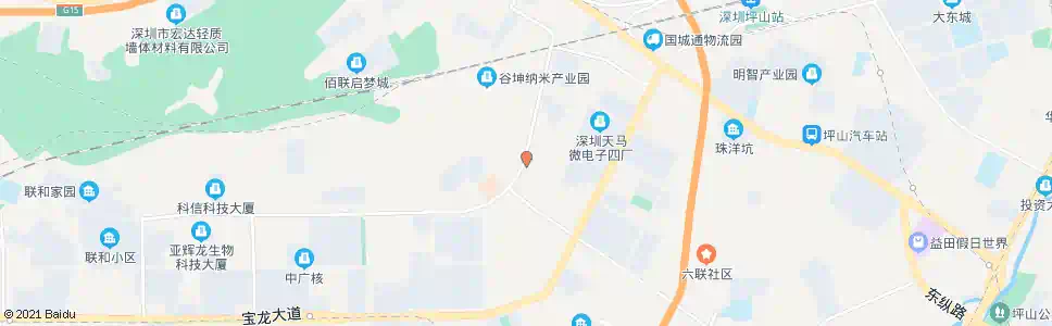深圳亚星厂_公交站地图_深圳公交_妙搜公交查询2025