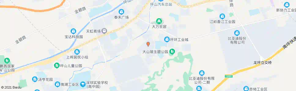 深圳黄沙坑社区_公交站地图_深圳公交_妙搜公交查询2025