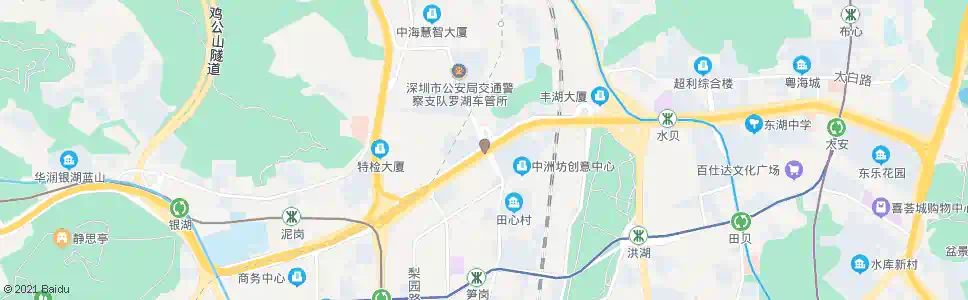 深圳红岗花园_公交站地图_深圳公交_妙搜公交查询2025
