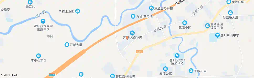 深圳真美制衣厂_公交站地图_深圳公交_妙搜公交查询2025