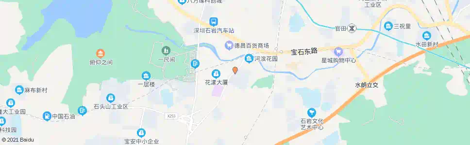 深圳浪心村委_公交站地图_深圳公交_妙搜公交查询2025