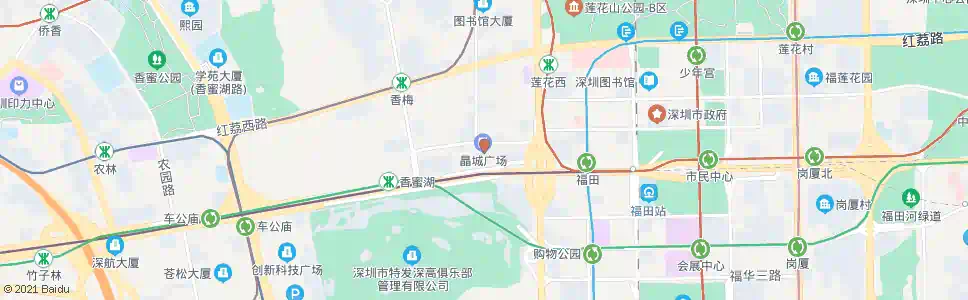 深圳特区报社_公交站地图_深圳公交_妙搜公交查询2025