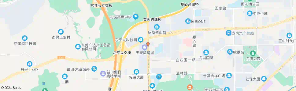 深圳龙西路口_公交站地图_深圳公交_妙搜公交查询2025