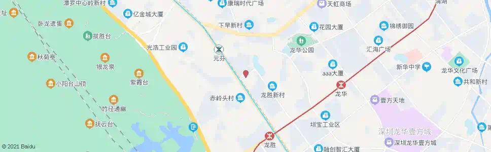 深圳羊龙新村_公交站地图_深圳公交_妙搜公交查询2025