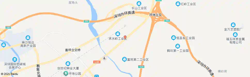 深圳六联社区_公交站地图_深圳公交_妙搜公交查询2025