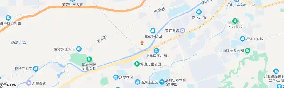 深圳谢屋村_公交站地图_深圳公交_妙搜公交查询2025
