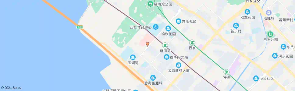 深圳西乡恒生医院_公交站地图_深圳公交_妙搜公交查询2025