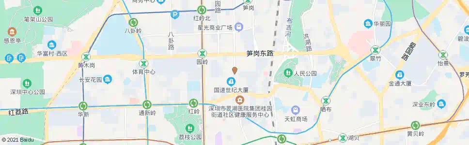 深圳西湖宾馆_公交站地图_深圳公交_妙搜公交查询2025