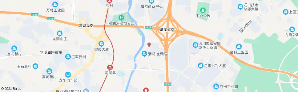 深圳硅谷龙华总站_公交站地图_深圳公交_妙搜公交查询2025