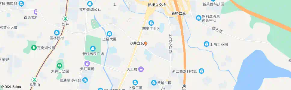 深圳沙井乐安居总站_公交站地图_深圳公交_妙搜公交查询2025