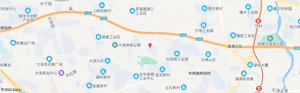 深圳浪口工业区_公交站地图_深圳公交_妙搜公交查询2025