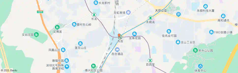 深圳创业路东_公交站地图_深圳公交_妙搜公交查询2025