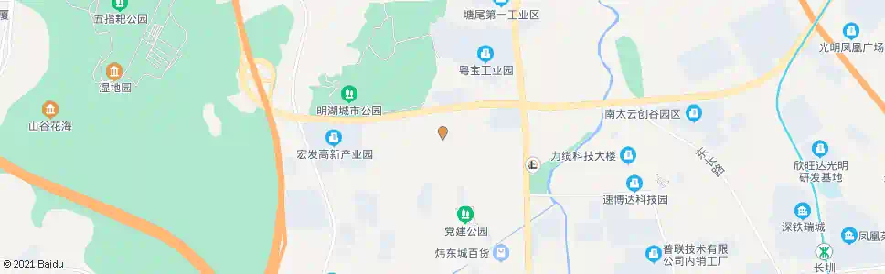 深圳友邦工业城_公交站地图_深圳公交_妙搜公交查询2025