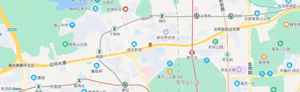 深圳北环新洲立交_公交站地图_深圳公交_妙搜公交查询2025