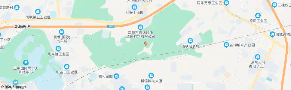 深圳龙山永久墓园_公交站地图_深圳公交_妙搜公交查询2025