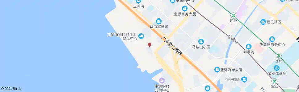 深圳金湾西乡大道路口_公交站地图_深圳公交_妙搜公交查询2025