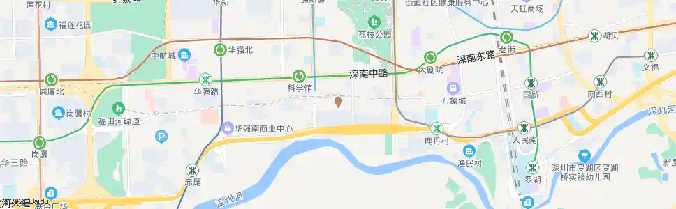 深圳上步小学_公交站地图_深圳公交_妙搜公交查询2025