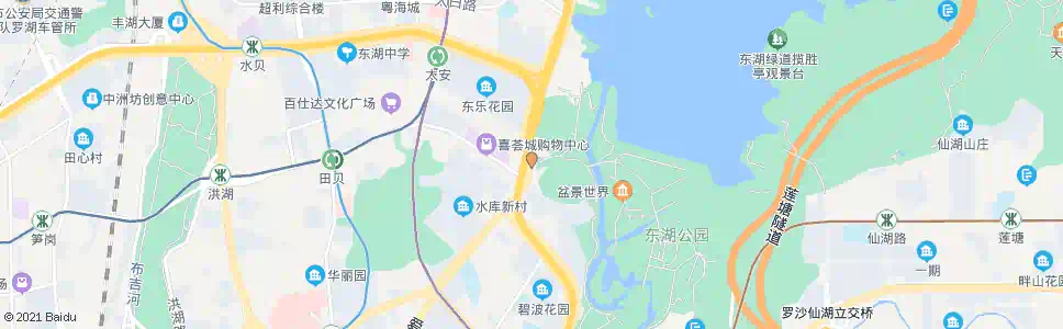 深圳水库总站_公交站地图_深圳公交_妙搜公交查询2025