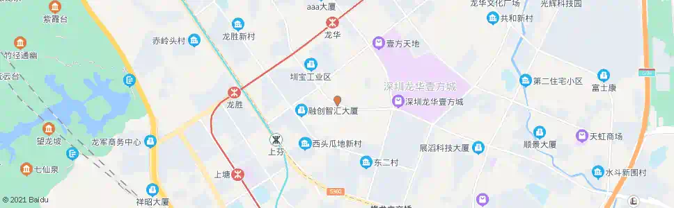 深圳上塘村口_公交站地图_深圳公交_妙搜公交查询2025