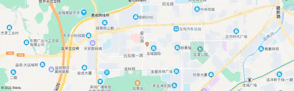 深圳龙岗实验学校_公交站地图_深圳公交_妙搜公交查询2025