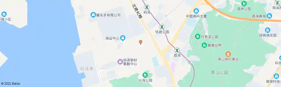 深圳西部物流中心_公交站地图_深圳公交_妙搜公交查询2025