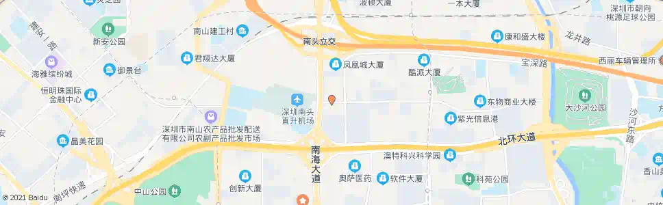 深圳朗山路西_公交站地图_深圳公交_妙搜公交查询2025