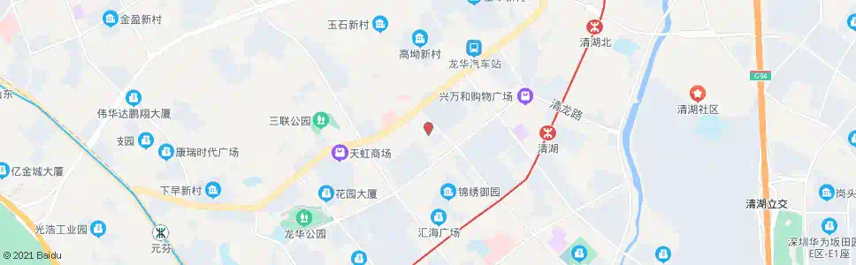 深圳龙华消防中队_公交站地图_深圳公交_妙搜公交查询2025