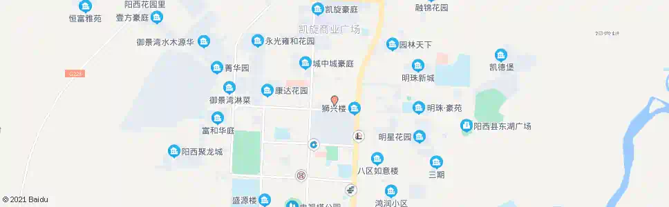 阳江市府宿舍_公交站地图_阳江公交_妙搜公交查询2025