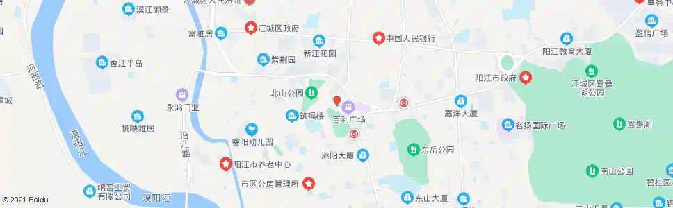 阳江人民广场_公交站地图_阳江公交_妙搜公交查询2025