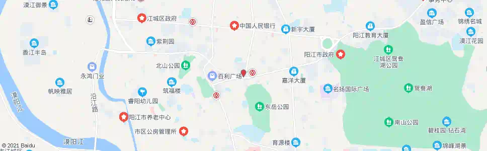 阳江铜锣湾广场_公交站地图_阳江公交_妙搜公交查询2025