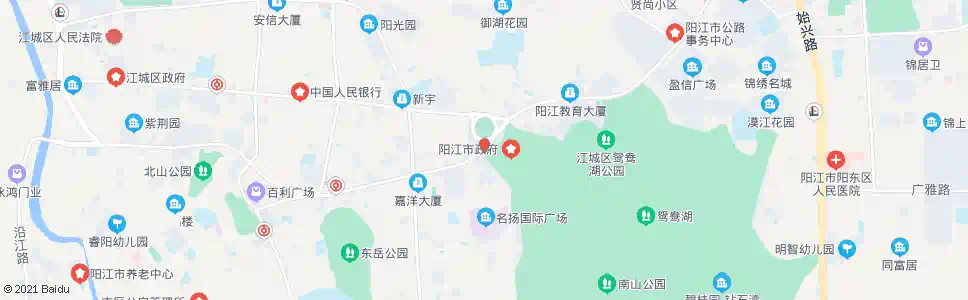 阳江市行政服务中心_公交站地图_阳江公交_妙搜公交查询2025