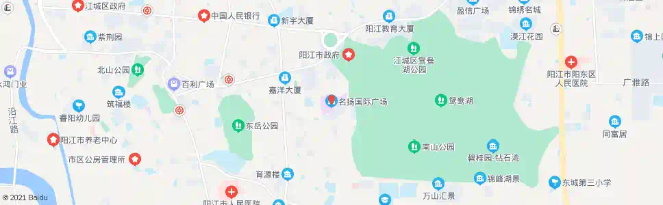 阳江名扬国际广场_公交站地图_阳江公交_妙搜公交查询2025