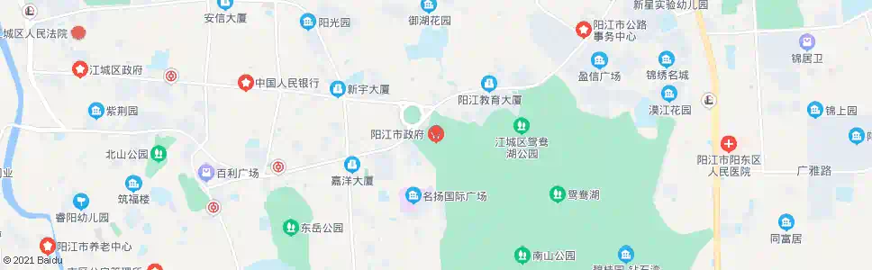 阳江市政府_公交站地图_阳江公交_妙搜公交查询2025