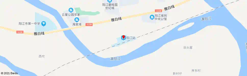 阳江江城区府_公交站地图_阳江公交_妙搜公交查询2025