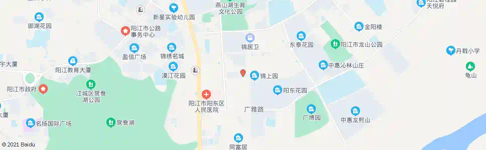 阳江喜之郎宿舍_公交站地图_阳江公交_妙搜公交查询2025