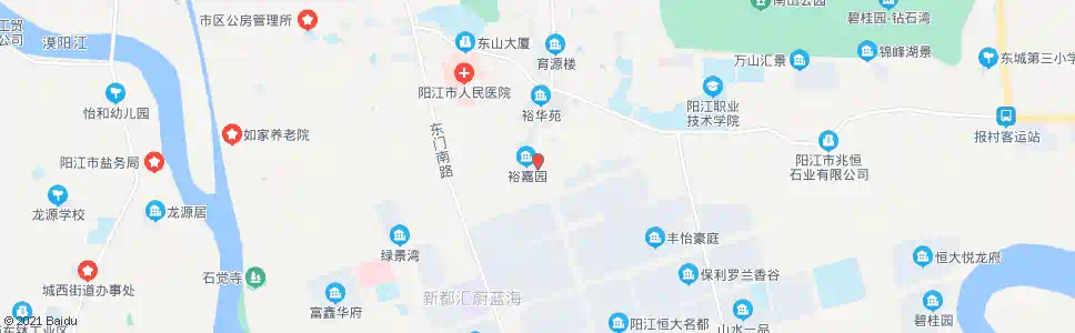 阳江岗背东_公交站地图_阳江公交_妙搜公交查询2025