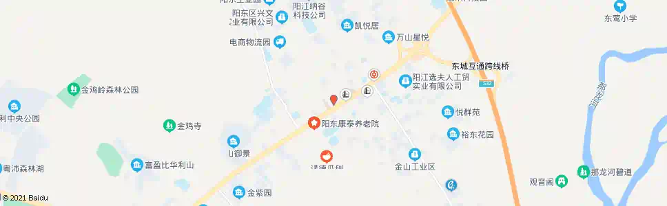 阳江羽威羽绒_公交站地图_阳江公交_妙搜公交查询2025