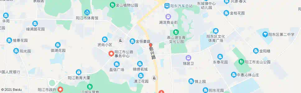 阳江阳东法院_公交站地图_阳江公交_妙搜公交查询2025