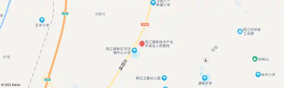 阳江高新科技开发区_公交站地图_阳江公交_妙搜公交查询2025