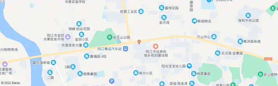 阳江刀具城_公交站地图_阳江公交_妙搜公交查询2025