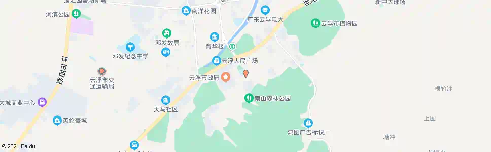 云浮市府广场_公交站地图_云浮公交_妙搜公交查询2025