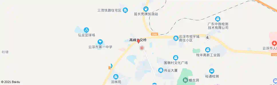 云浮罗桂桥_公交站地图_云浮公交_妙搜公交查询2025