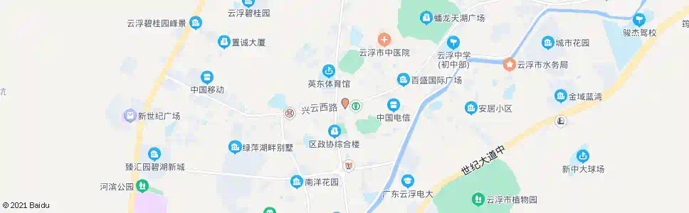 云浮兴云路_公交站地图_云浮公交_妙搜公交查询2025