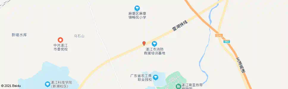 湛江东桥_公交站地图_湛江公交_妙搜公交查询2025