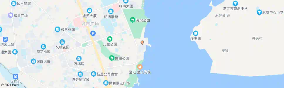湛江青岛路_公交站地图_湛江公交_妙搜公交查询2025