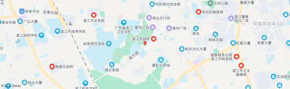 湛江文化局_公交站地图_湛江公交_妙搜公交查询2025