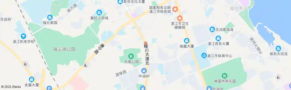 湛江保养场_公交站地图_湛江公交_妙搜公交查询2025