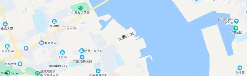 湛江海滨东二路_公交站地图_湛江公交_妙搜公交查询2025