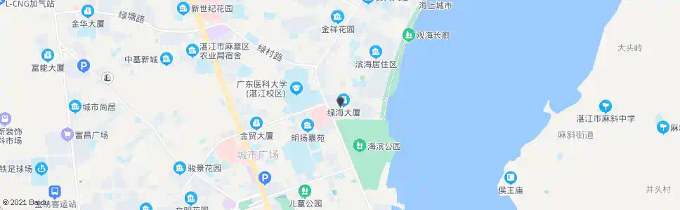 湛江海昌北横路_公交站地图_湛江公交_妙搜公交查询2025