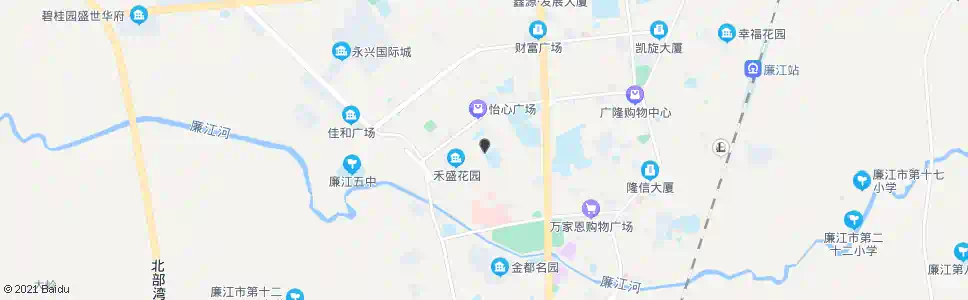 湛江黄村_公交站地图_湛江公交_妙搜公交查询2025